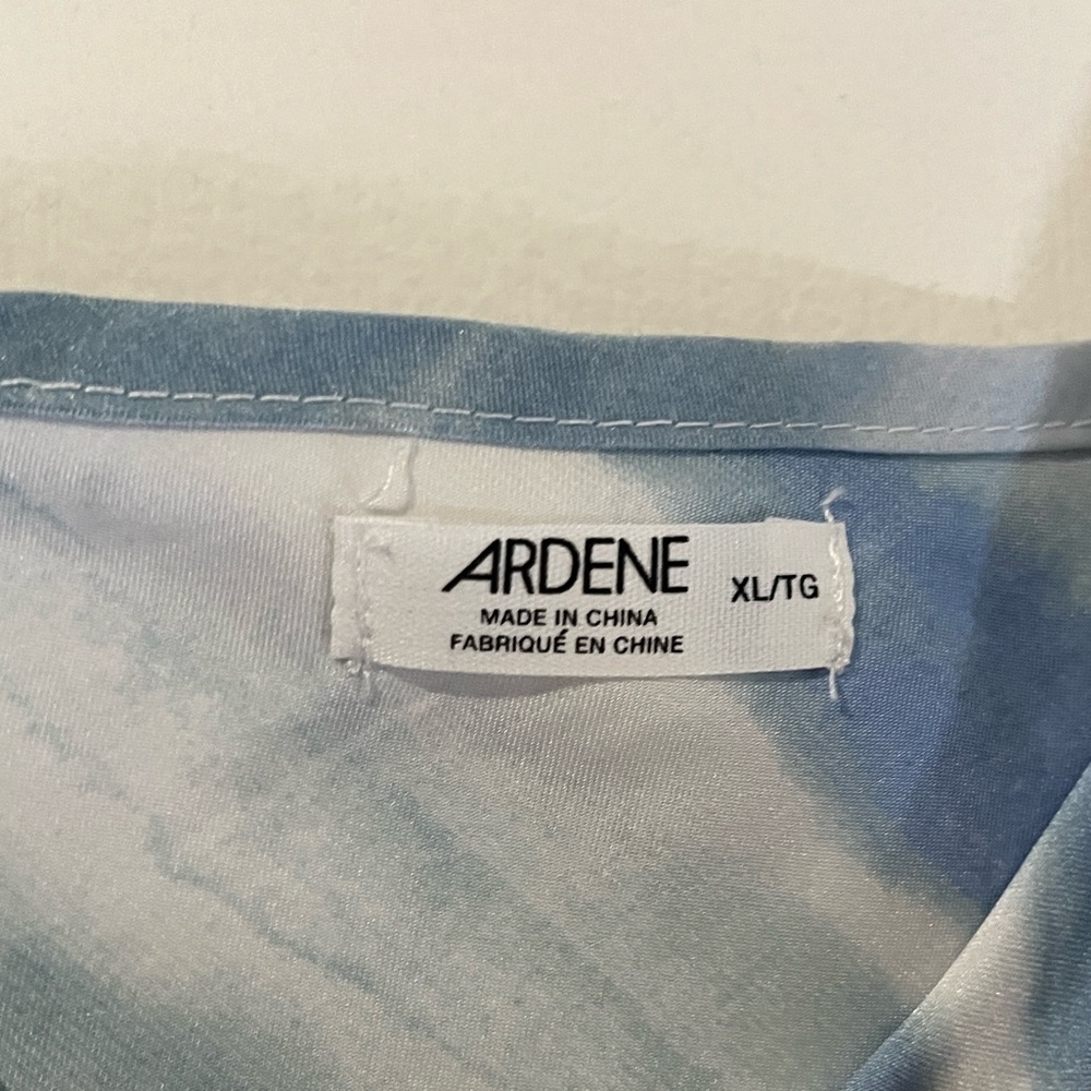Ardene Blue and White Midi Dress - Picture 3 of 3